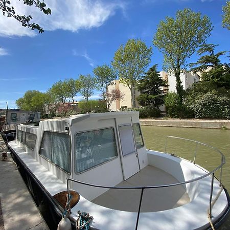 Hotel Bateau Mama Mia Narbonne Exterior foto